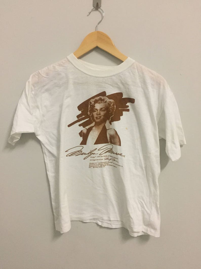 Vintage 90s Marilyn Monroe T Shirt image 1