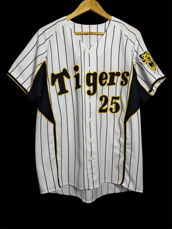 Vintage Hanshin Tigers #25 ARAI Japan Baseball Jersey - Etsy