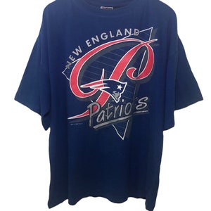 Vintage 90s New England Patriots NFL Football T Shirt XL Size