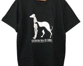 Vintage 90s Greyhound Pets Of America T Shirt XL Size