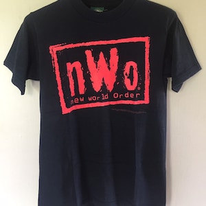 Vintage NWO Wcw New World Order Wrestling Hulk Hogan T Shirt