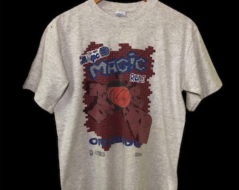 Vintage Kids Boys 90s NBA Orlando Magic Basketball Sportswear