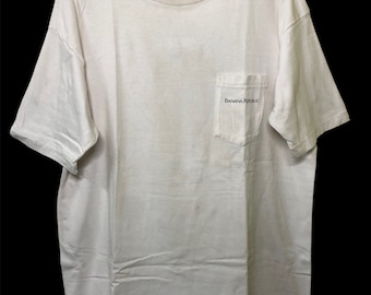 Camiseta vintage de los 90 con bolsillo de Banana Republic