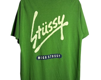 Vintage 90s 2000 Stussy Mega Stussy T Shirt