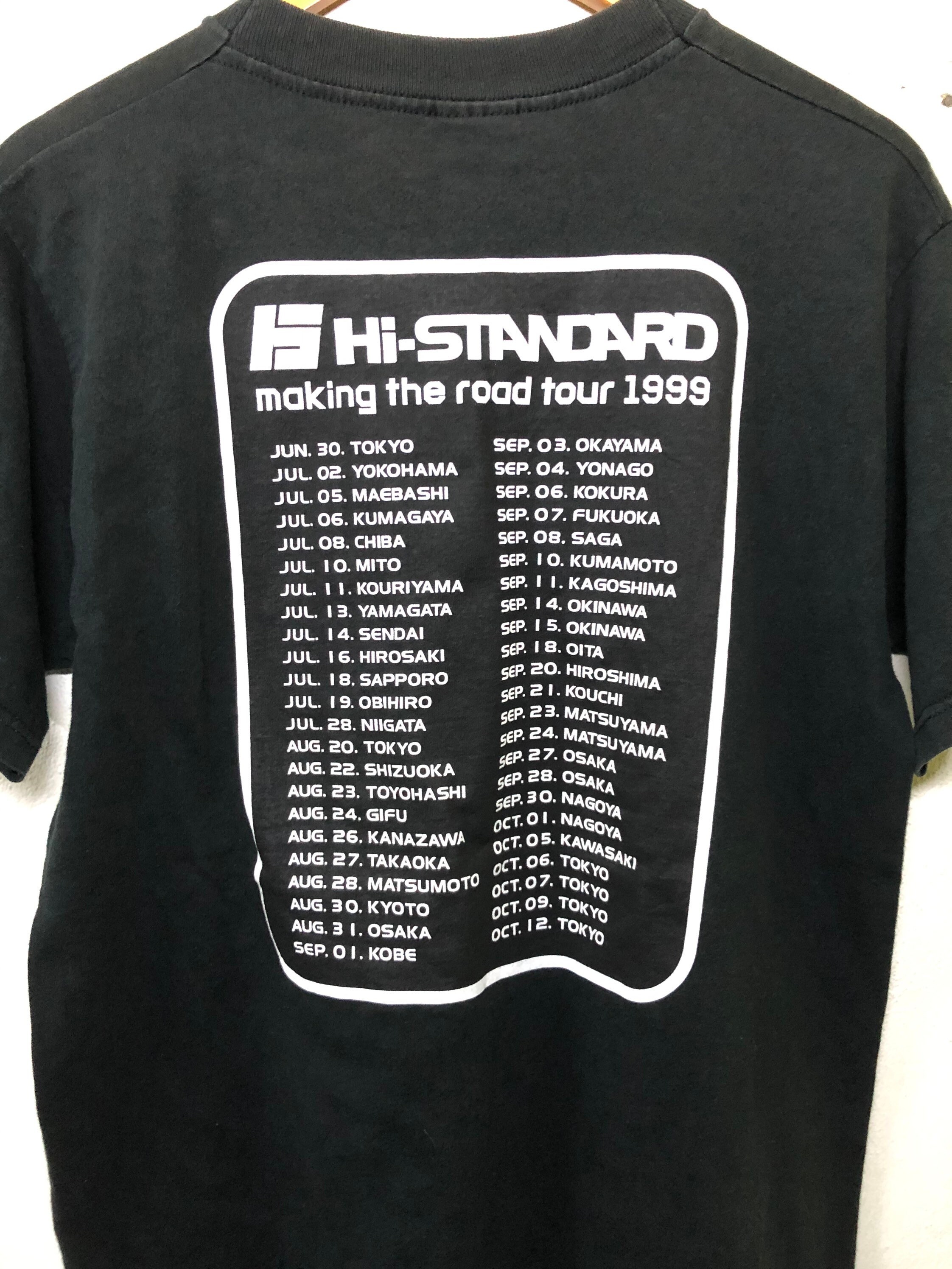 【未開封】Hi-STANDARD 90's TEE ブラック XL Vintage 90s Hi-standard Making the Road Tower Japan Punk Rock