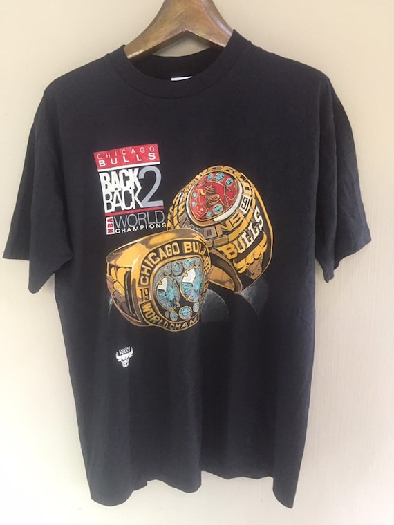 vintage chicago bulls championship shirts