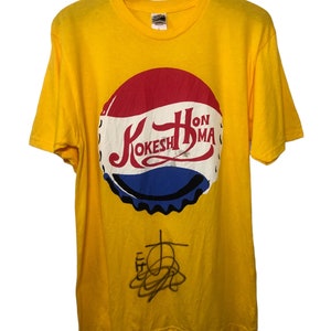 Tomoaki Honma kokeshi New Japan Pro Wrestling T Shirt Large Size