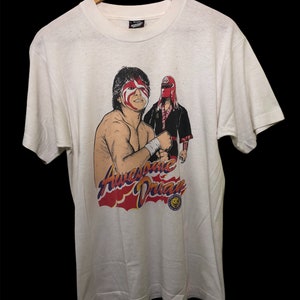 Vintage 90s The Great Muta WWF NJPW WCW T Shirt Large Size
