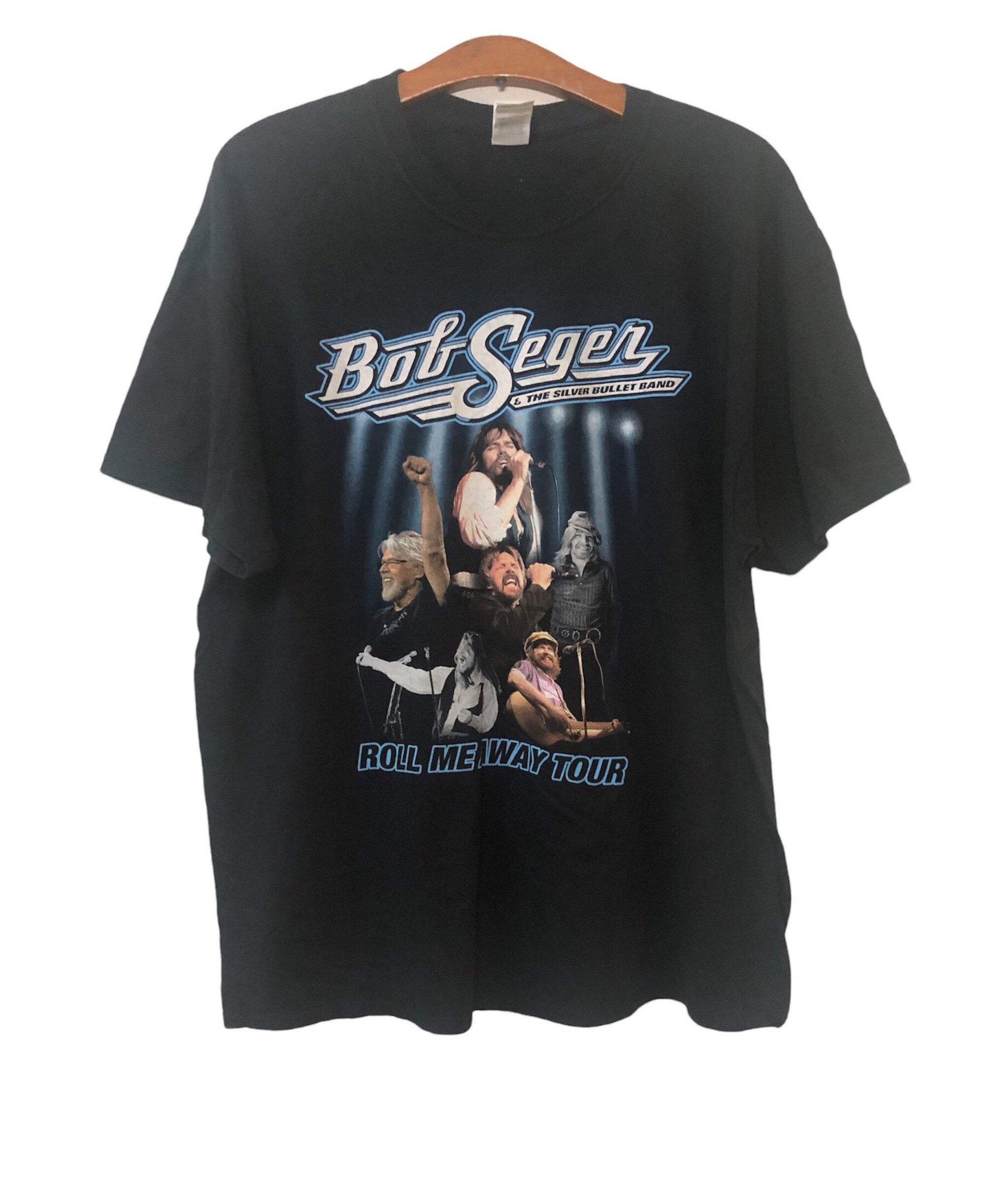 Bob Seger And The Silver Bullet Band Promo Tour Concert T Shirt