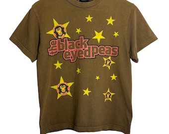 Vintage The Black Eyed Peas Monkey Business Promo Album Tour Concert T Shirt Small Size