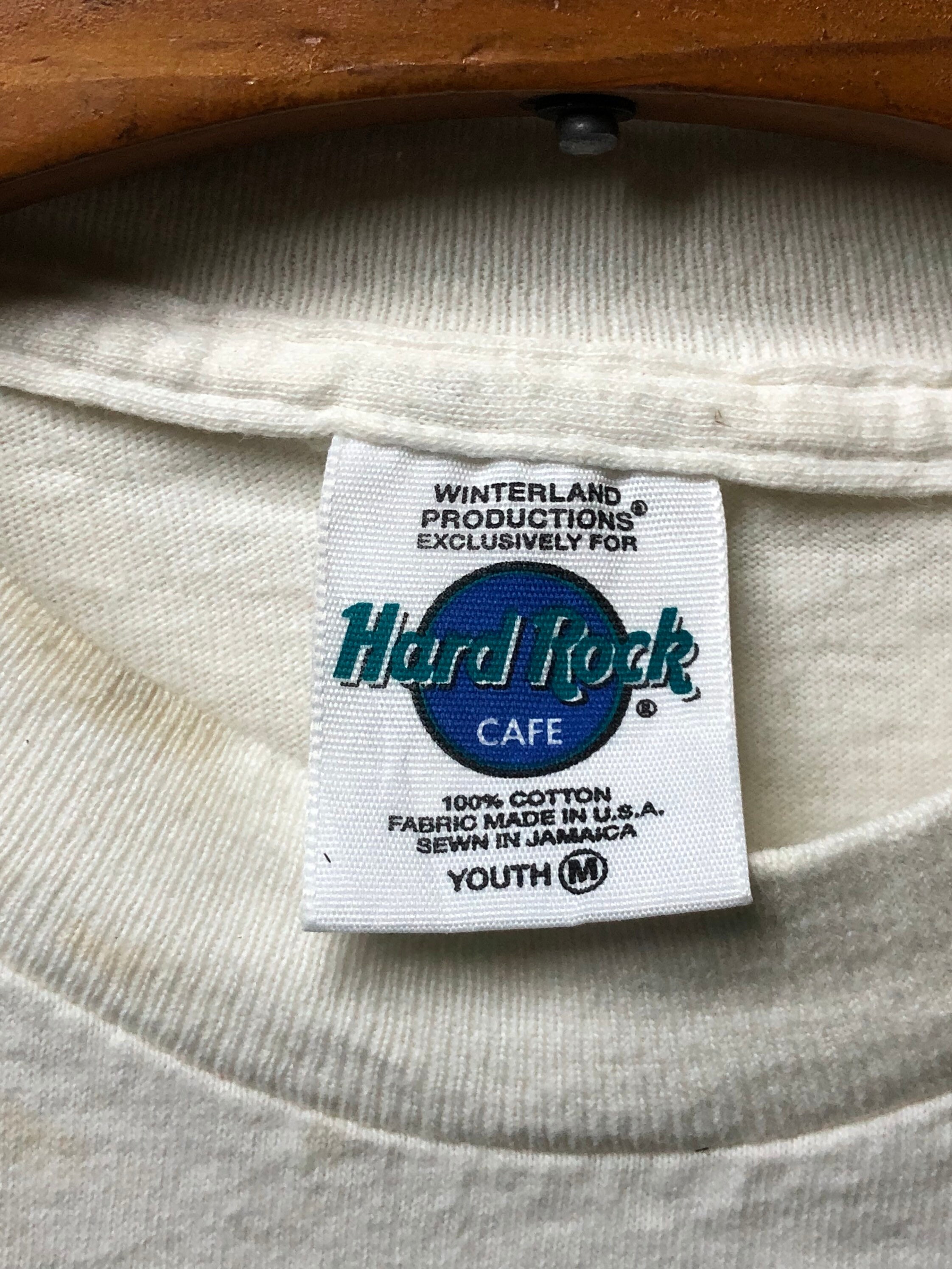 Vintage 90s Hard Rock Cafe Chicago T Shirt Youth Medium Size - Etsy