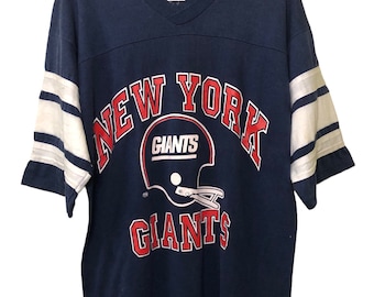 Vintage 80s New York Giants NFL T Shirt Large Size