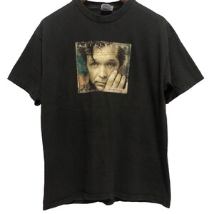 Vintage John Mellencamp Cuttin’ Heads 2001 Tour Promo Concert T Shirt Large Size