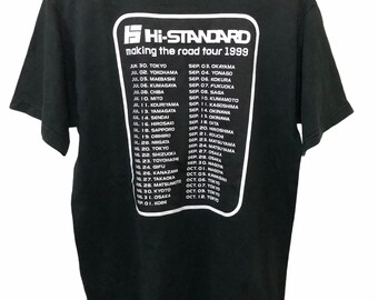 Vintage 90s Hi-standard Making the Road Tower Japan Punk Rock
