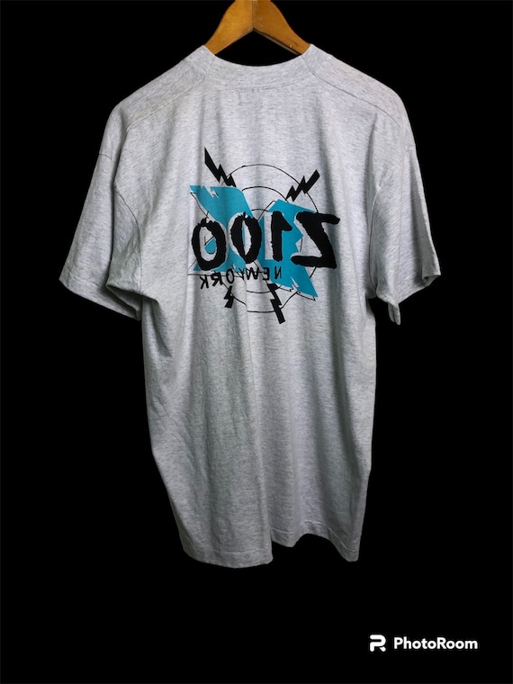 Vintage 90s Z100 New York Radio Music Station T Shirt XL Size