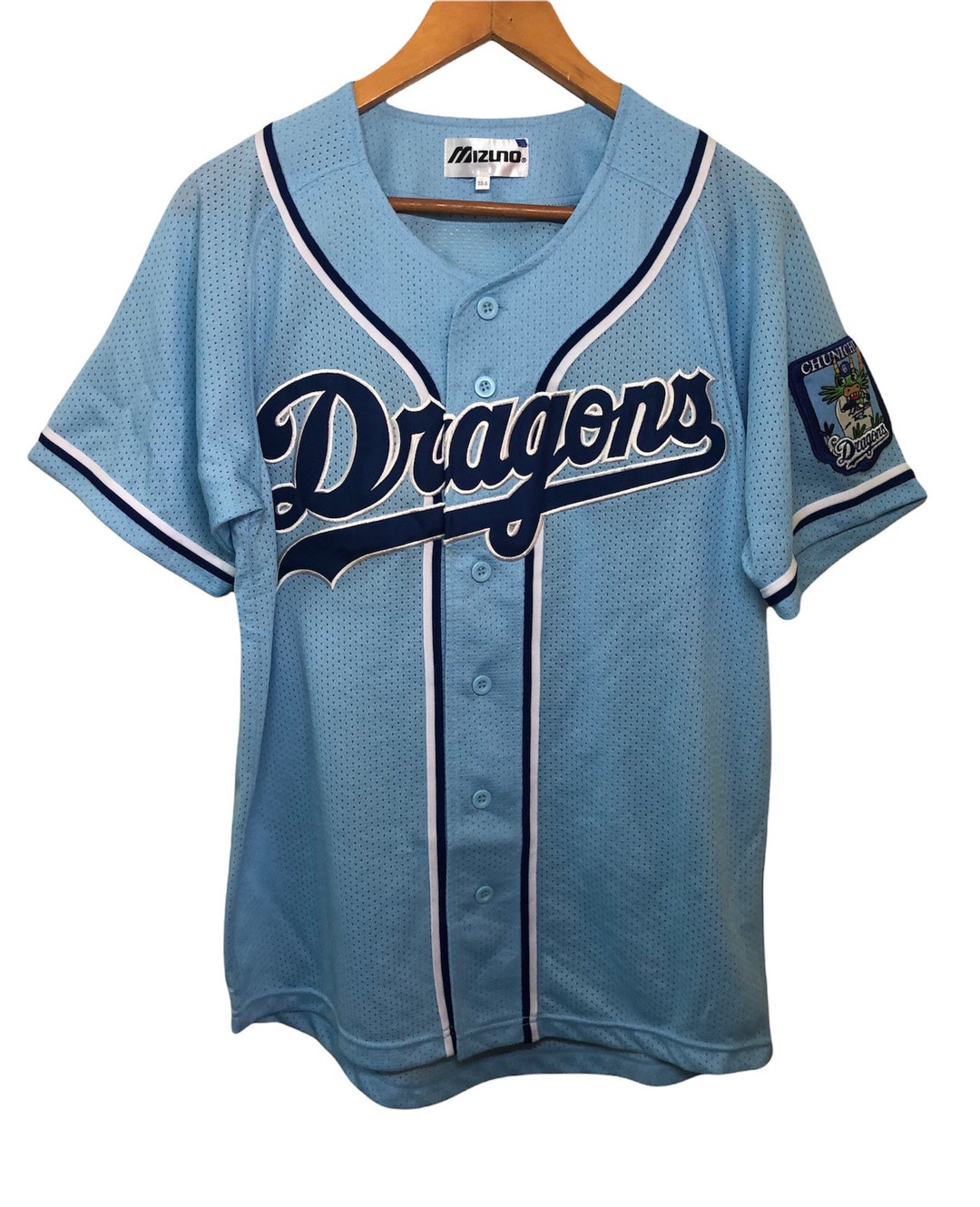 Chunichi Dragons Japanese Baseball Supporters Jersey Small Size - Etsy