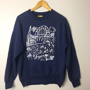 Vintage Ken Done Australia Pop Art Sweatshirts Crewneck Medium Size