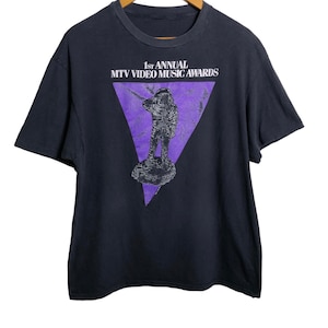 Vintage 80s 1st Annual MTV Video Music Awards 1984 Madonna Like A virgin T Shirt