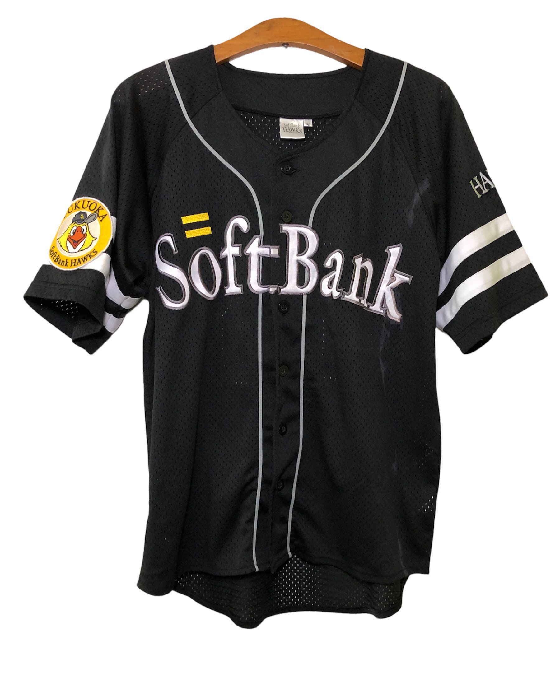 Fukuoka Softbank Hawks #55 Pena Japanese Baseball Jersey Medium Size