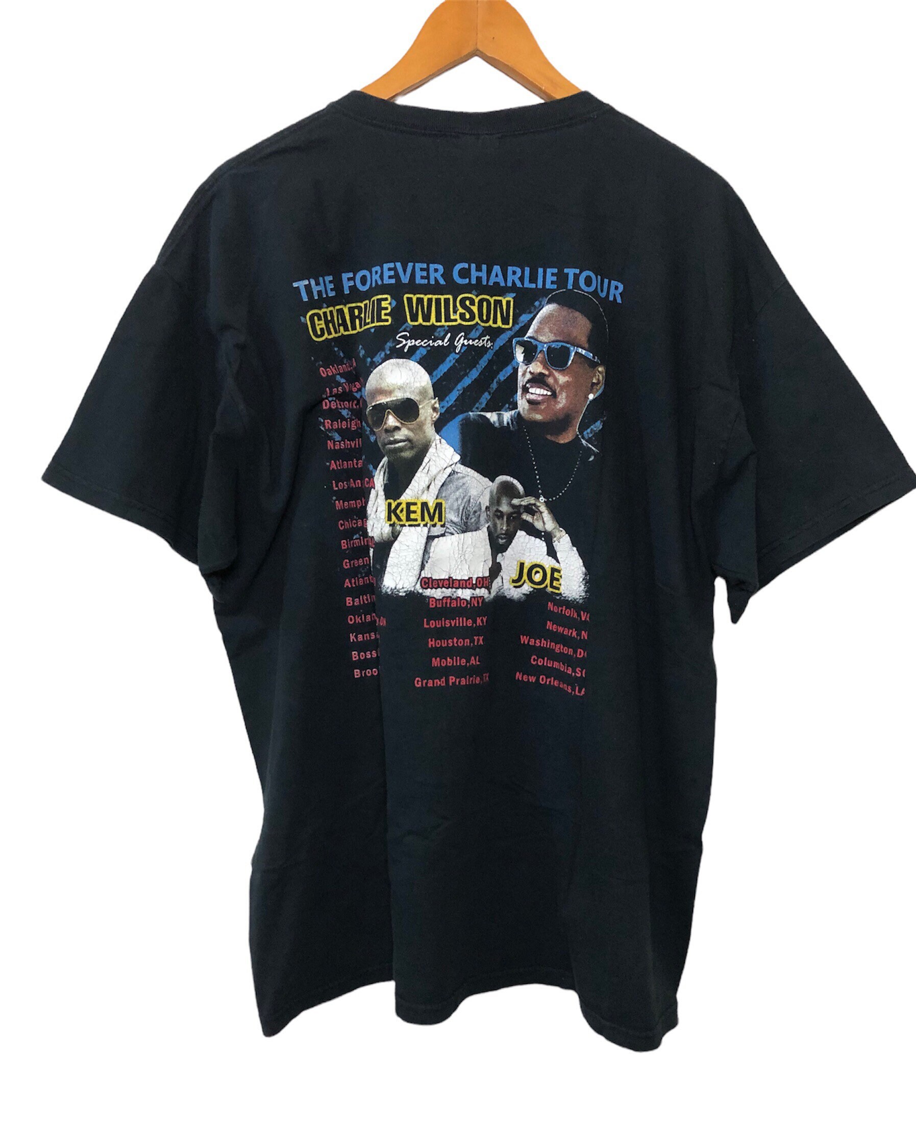Vintage Charlie Wilson the Forever Charlie Tour Concert T Vintage Charlie Wilson the Forever Charlie Tour Concert T