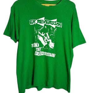 Rare Ex Reversion Out Of Fashion Promo Album Tour Concert Japanese Punk Rock T Shirt