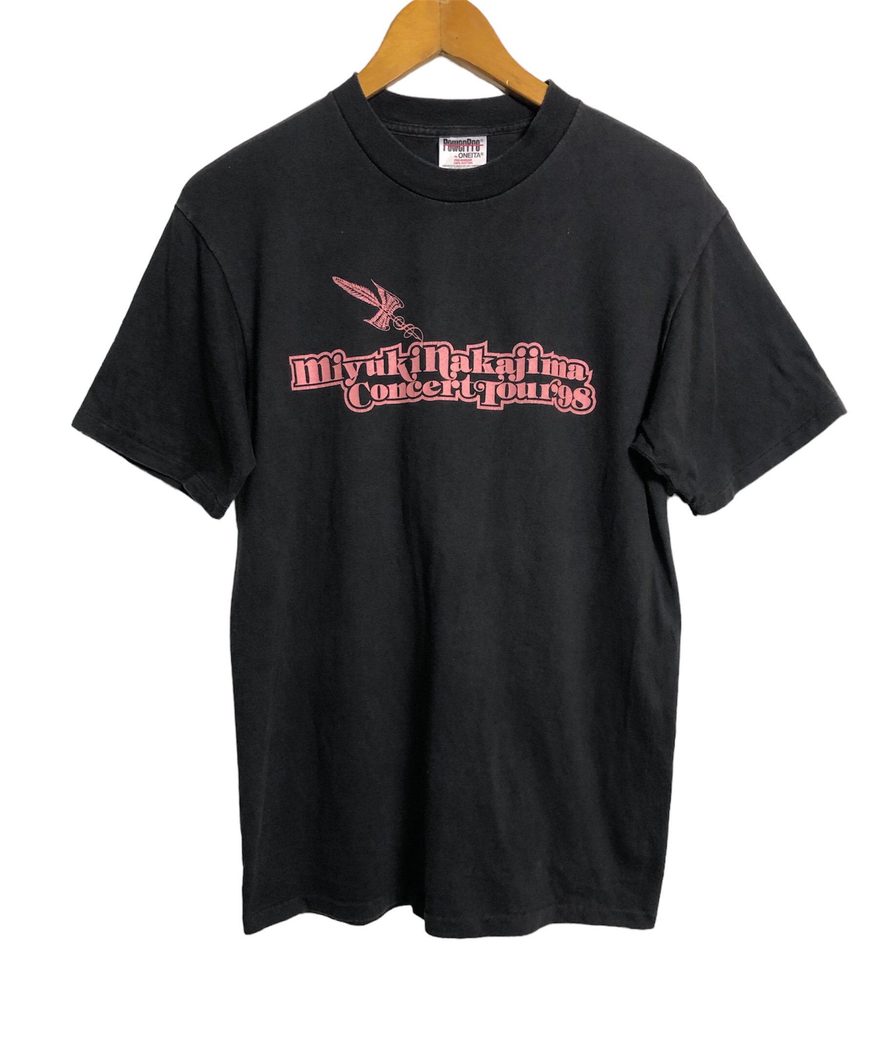 Vintage 90s Miyuki Nakajima Concert Tour 98 Promo Album T Shirt