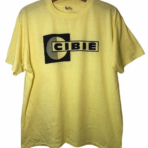 Vintage 80s Cibie Light Car Performance Porsche T Shirt XL Size