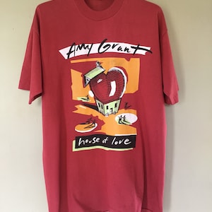 Vintage Amy Grant House Of Love Pop Amy Lee Grant Promo Album Tour T-shirt XL-maat