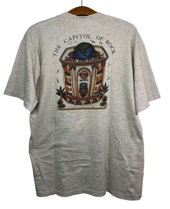 Vintage 90s Hard Rock Cafe Bangkok T Shirt - Etsy