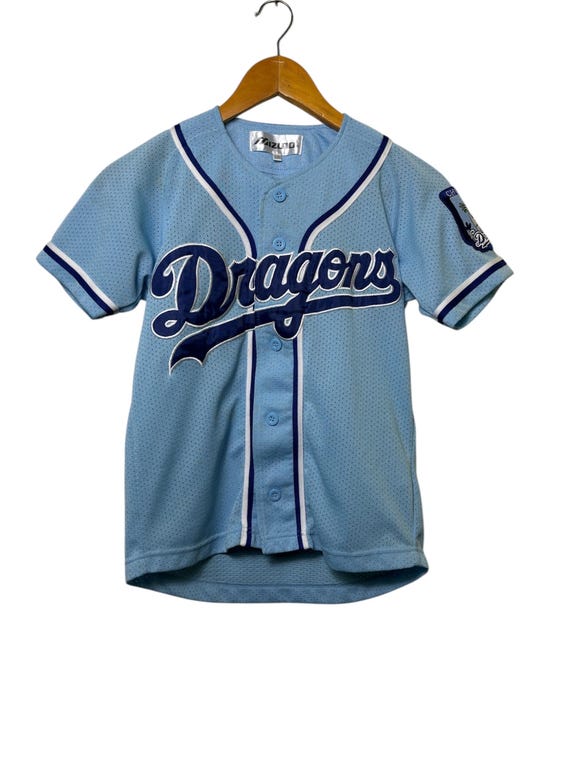 Chunichi Dragons Japanese Baseball Mizuno Jersey Size 130 Kids