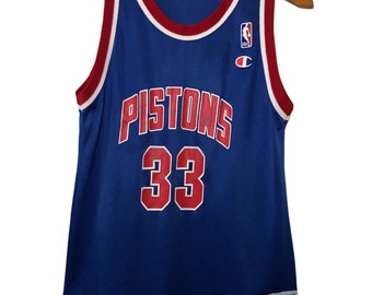 Vintage Detroit Pistons Grant Hill Champion NBA Jersey -  Israel