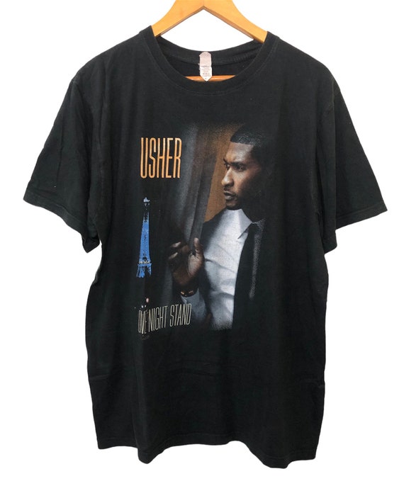Vintage Usher One Night Stand Tour Promo Concert T Shirt XL Size