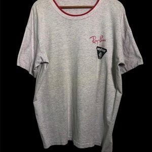 Vintage 90s Ray Ban 40th Anniversary Wayfarer Baush & Lomb  T Shirt