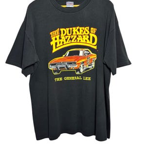 Vintage des années 90 The Dukes Of Hazzard The General Lee Promo films Film T-shirt taille XL