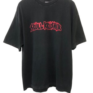 Vintage Skullkrusher Mosh Or Die Promo  Album Concert Tour T Shirt XL Size