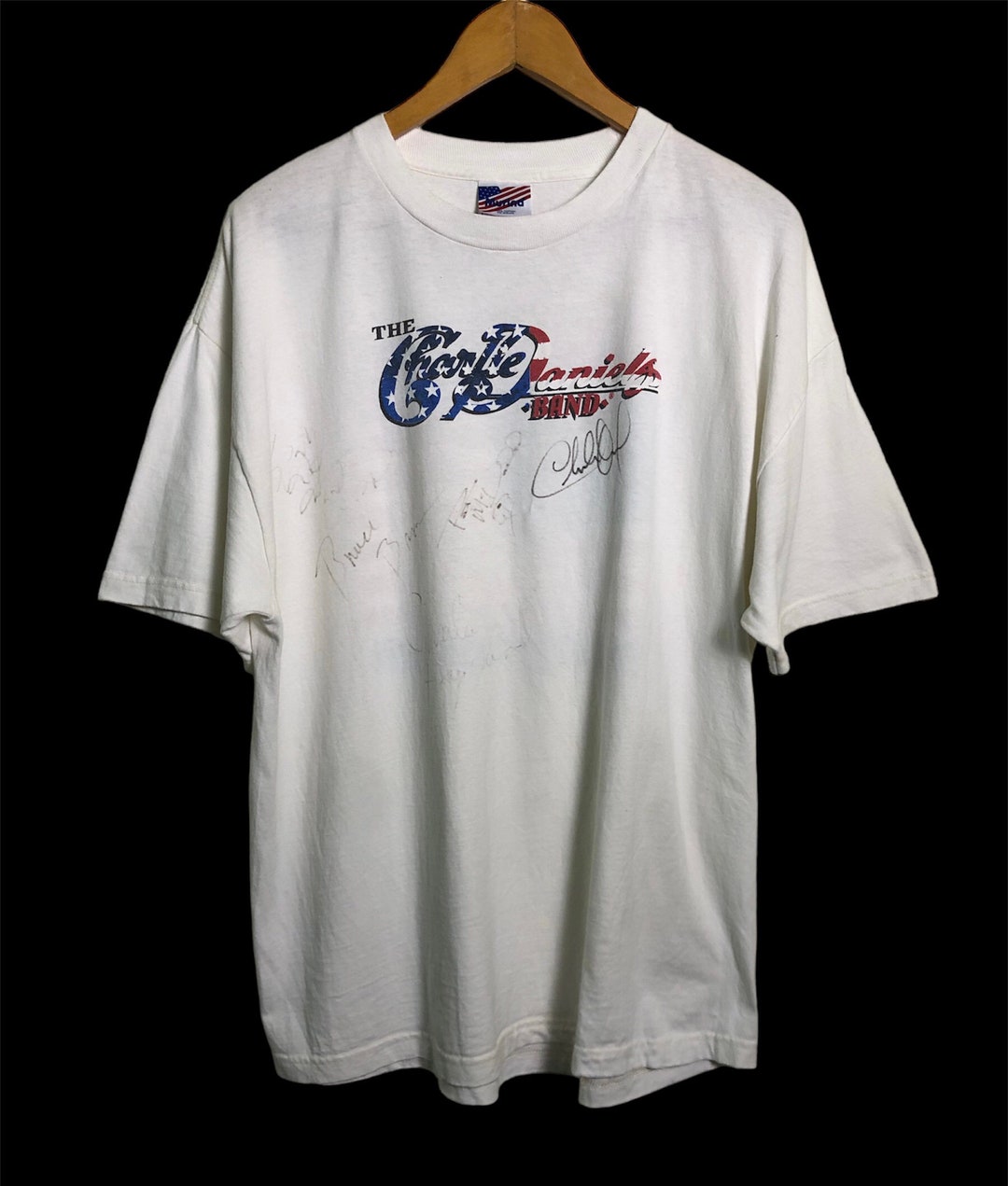 Vintage 90s the Charlie Daniels Band Promo Album Tour Concert T Shirt ...