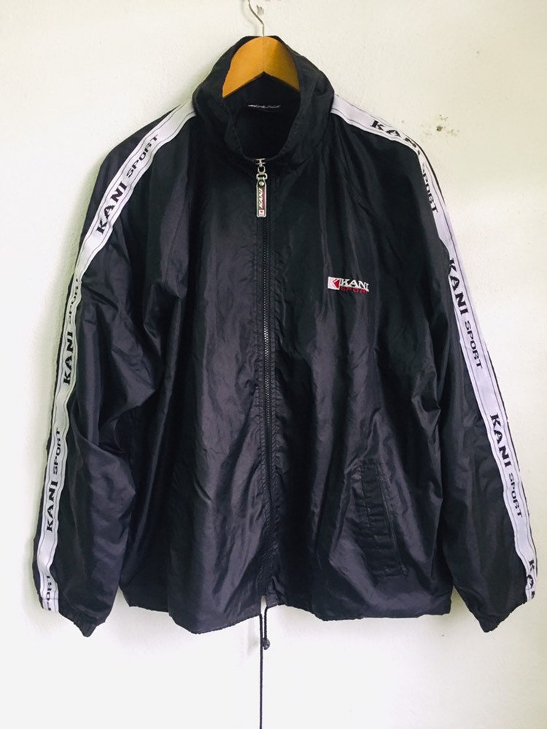 Vintage 90s Karl Kani Sport Hip Hop Side Tape Jacket Large Size - Etsy