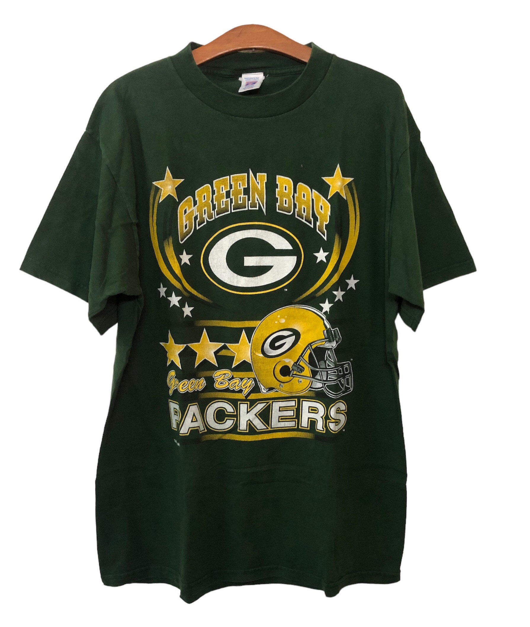 Vintage 90s Greenbay Packers NFL Football T Shirt XL Size - Etsy