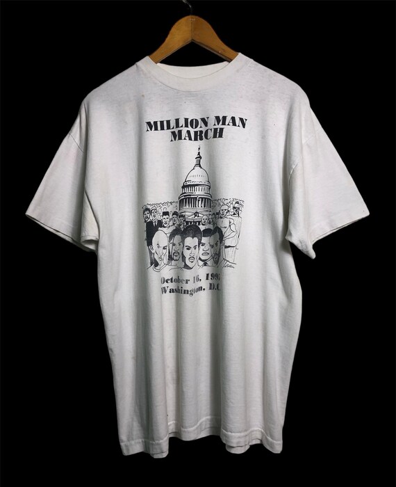 Vintage 90s Million Man March African American Unity Gathering 