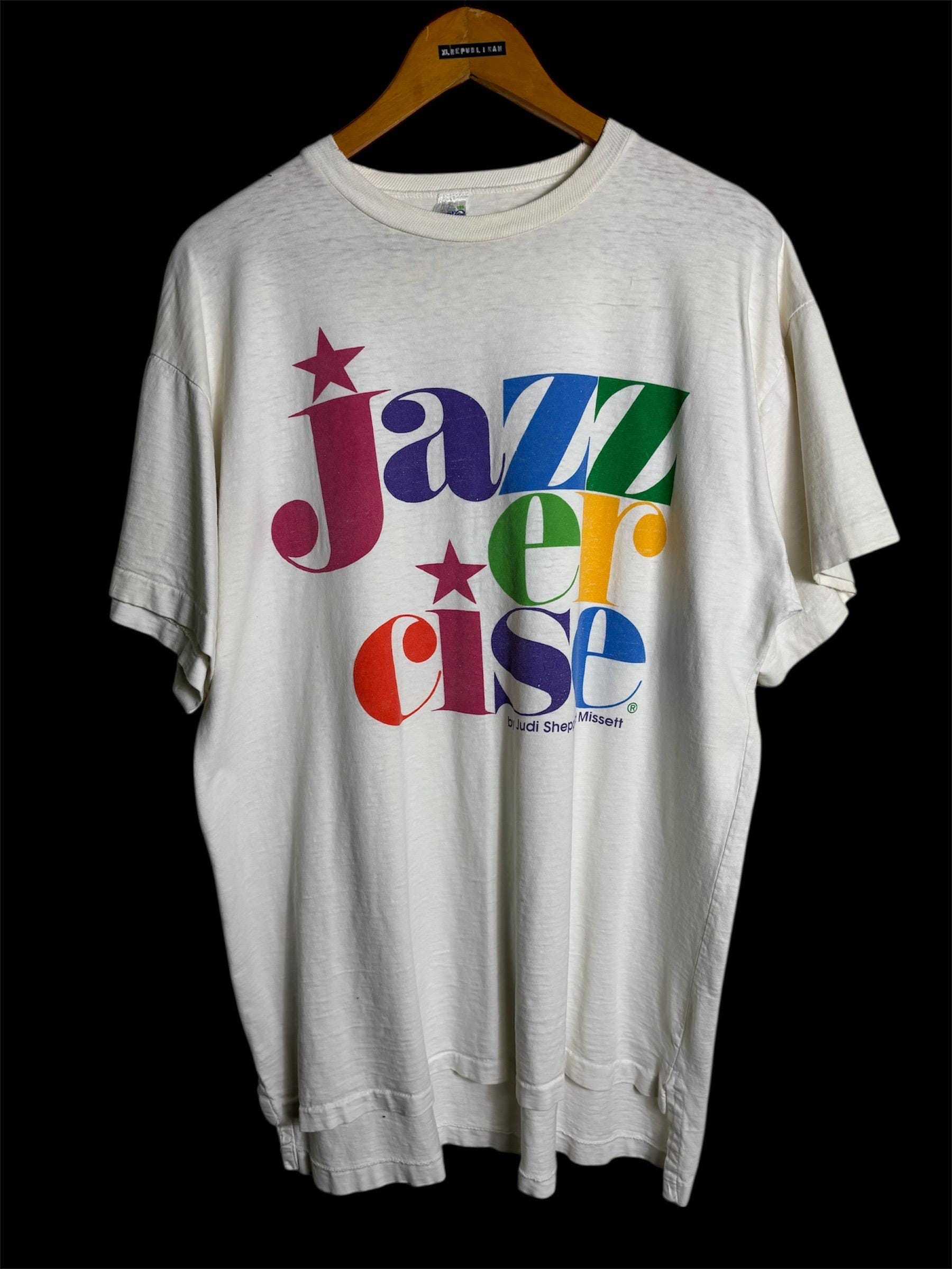 Vintage 90s Jazzercise by Judi Sheppard Missett's T Shirt Free