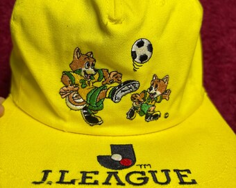 ヴィンテージ 90年代 Jリーグ 日本サッカー サッカーキャップ サイズ55
