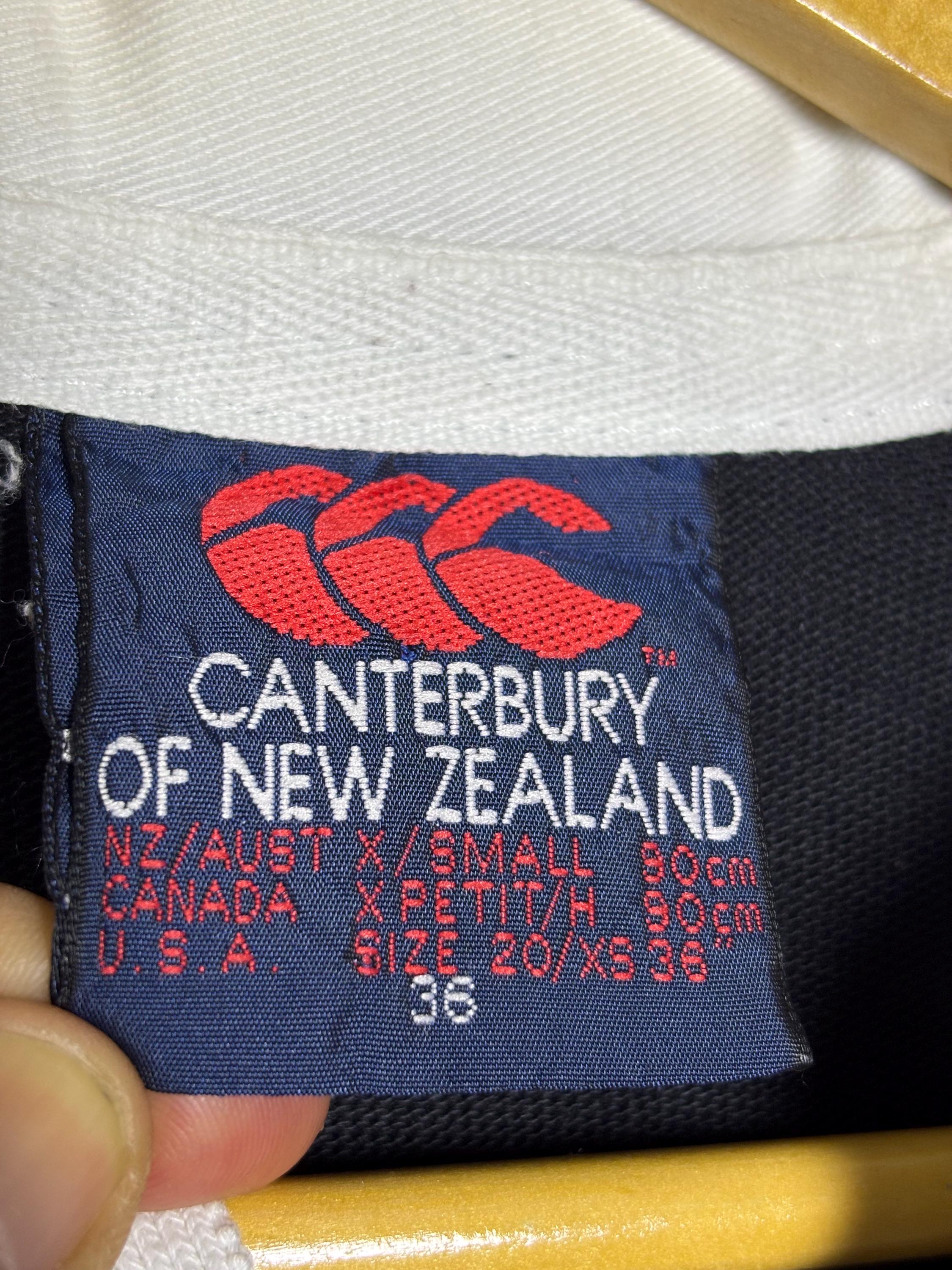 Vintage Canterbury New Zealand All Blacks Rugby Shirt Size 36 - Etsy