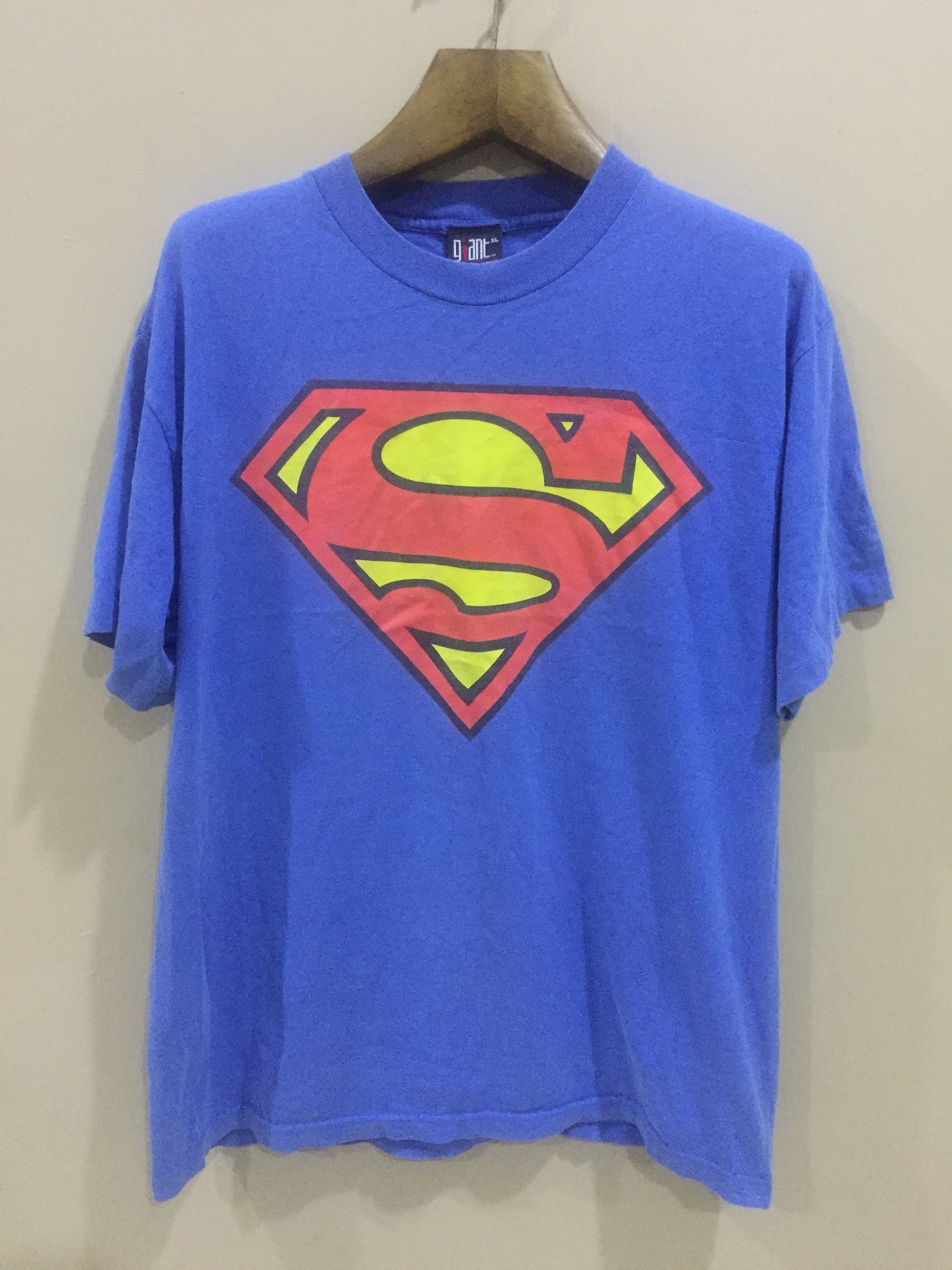 Vintage 90s Superman DC Comics Giant Tag T Shirt XL Size - Etsy