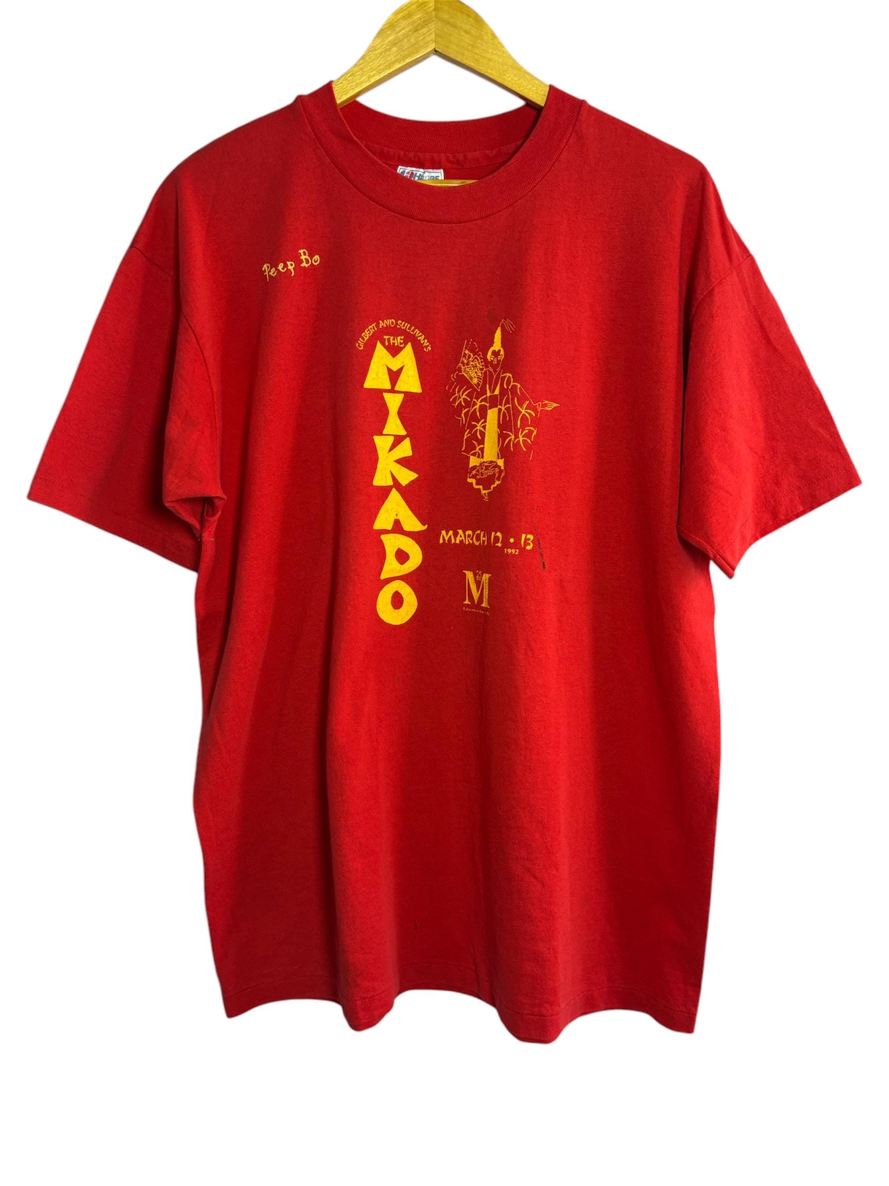 Vintage 90s the Mikado Comic Opera Promo T Shirt XL Size - Etsy