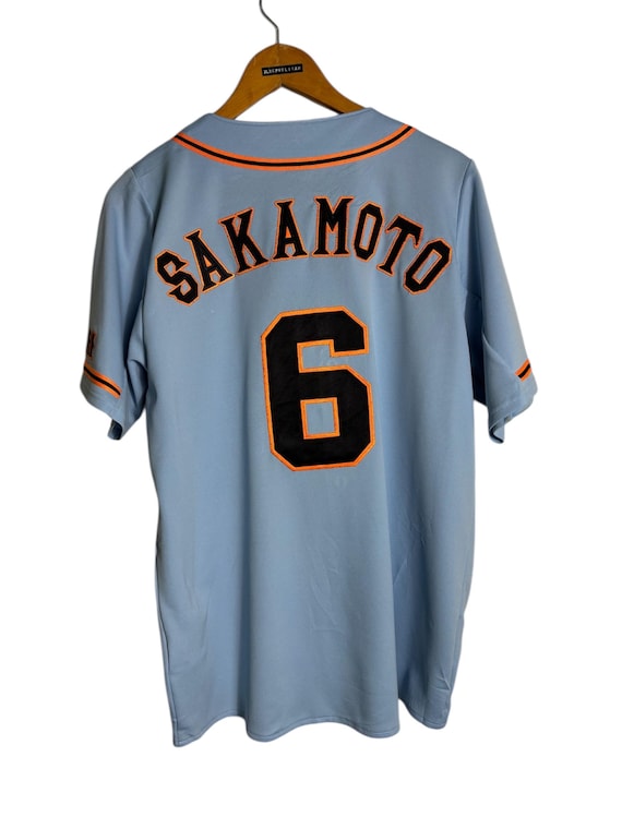 Tokyo Yomiuri Giants #6 Sakamoto Adidas Baseball Jersey Medium