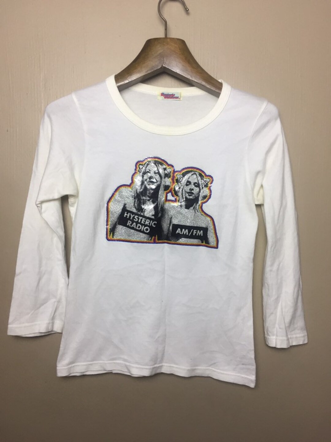 トップス HYSTERIC GLAMOUR Long sleeve T-shirt / L Rare Hysteric Glamour Long Sleeve T Shirt Medium Size - Etsy