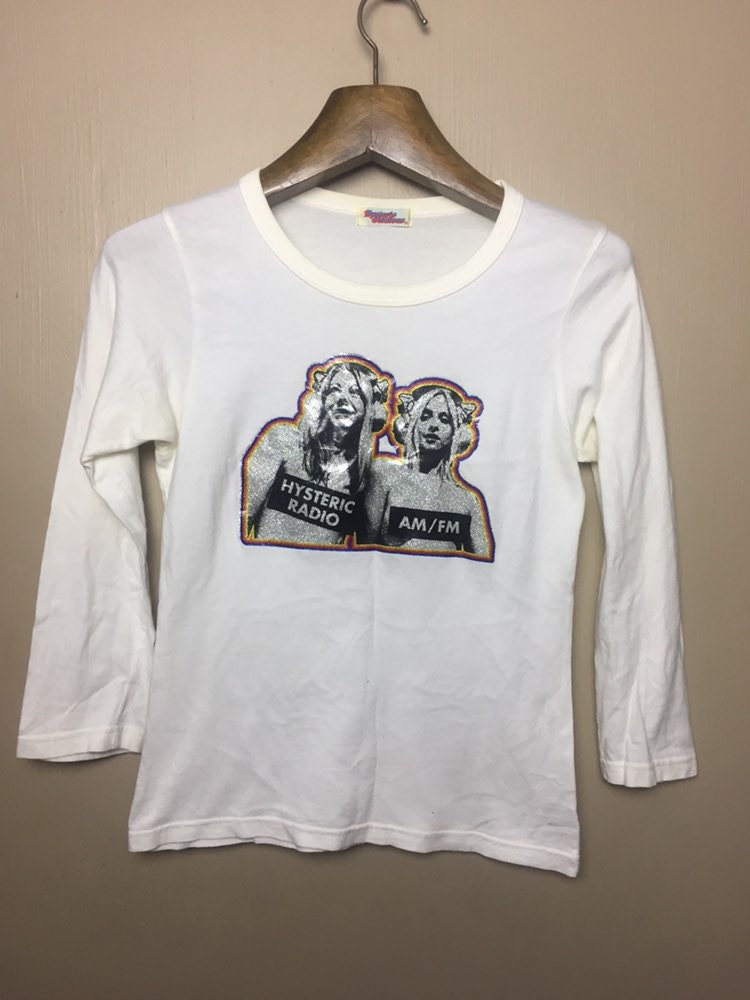 Rare Hysteric Glamour Long Sleeve T Shirt Medium Size - Etsy