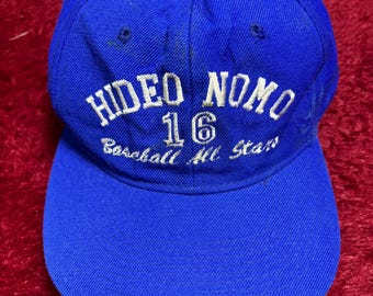 Vintage Hideo Nomo 16 Baseball All Stars Dodgers Cap