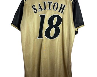 Hokkaido Nippon Ham Fighters #18 Saitoh Baseball Jersey Large Size