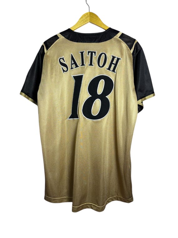 Hokkaido Nippon Ham Fighters #18 Saitoh Baseball Jersey Large Size